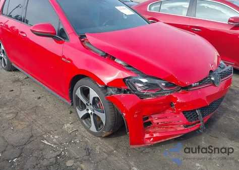 2017 Volkswagen Golf Gti Autobahn 4-Door/S 4-Door/Se 4-Door/Sport 4-Door z USA, uszkodzony, nr VIN 3VW4T7AU1HM076156